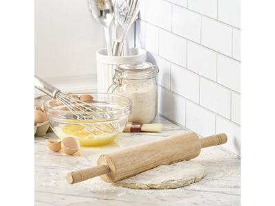 Adjustable Premium Wood Rolling Pin With Handles Amazon Embossing Wooden
