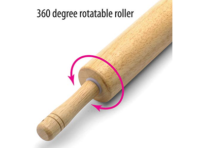 Adjustable Premium Wood Rolling Pin With Handles Amazon Embossing Wooden