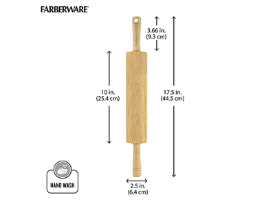 Adjustable Premium Wood Rolling Pin With Handles Amazon Embossing Wooden