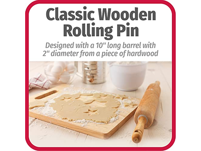 Baking Carving Embossed Rolling Pin Blade Roller Adjustable
