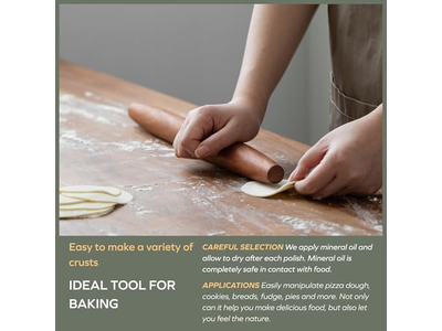 Embossing Rolling Pin For Christmas Engraved Baking Cookie Pins