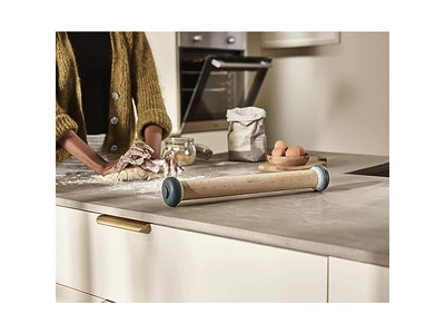 Mini Silicone Rolling Pin For Kids Wood Children Multi-Color Adjustable