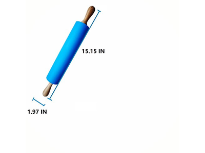 Mini Wooden Rolling Pins For Crafts Natural Non Slip Marble Pin