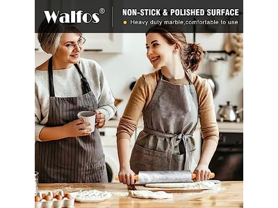 Rolling Pin For Baking Light Weight Pins With Handle Silicone 4 Spacers Pp