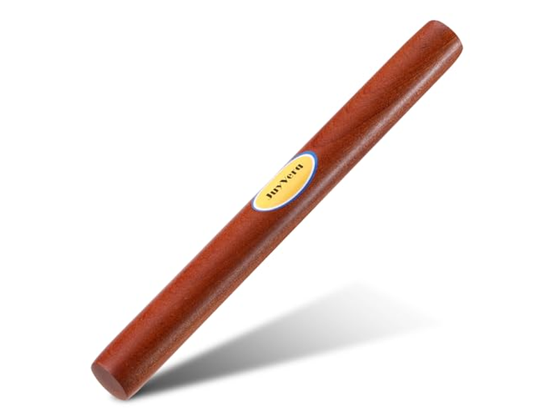 Wood Pizza Dough Roller With Handle Adjustable Rolling Pins For Baking