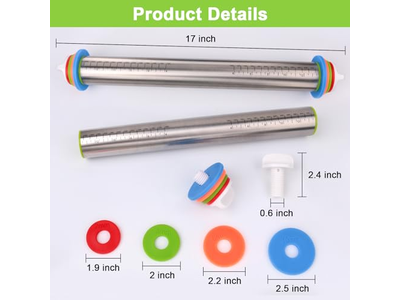 Dumpling Maker Tool And Rolling Pin Eco-Friendly Adjustable