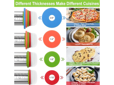 Dumpling Maker Tool And Rolling Pin Eco-Friendly Adjustable